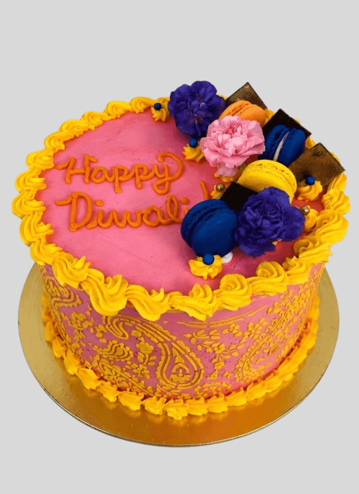 Delightful Diwali Cake