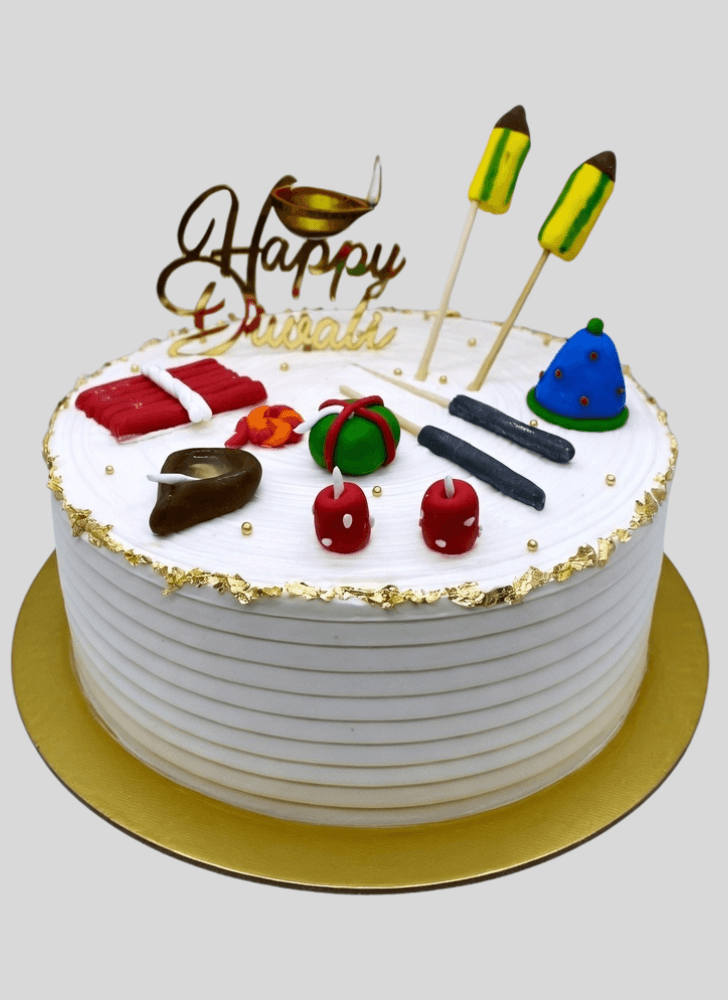 Enthralling Diwali Cake