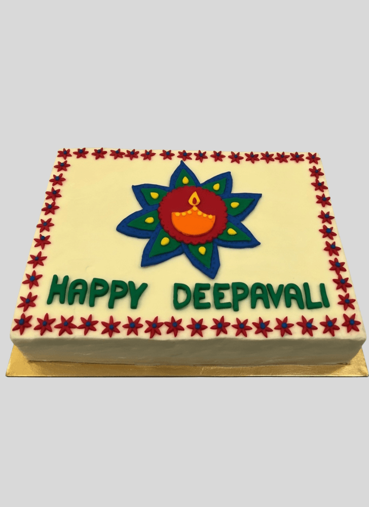 Enticing Diwali Cake