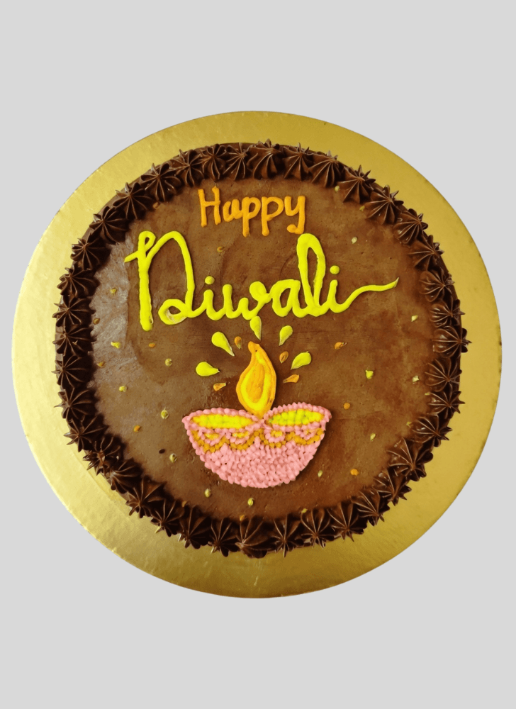 Good Looking Diwali Cake