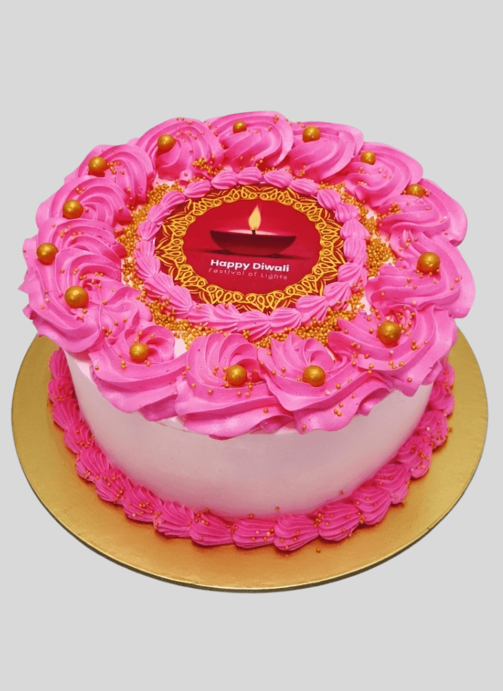 Graceful Diwali Cake