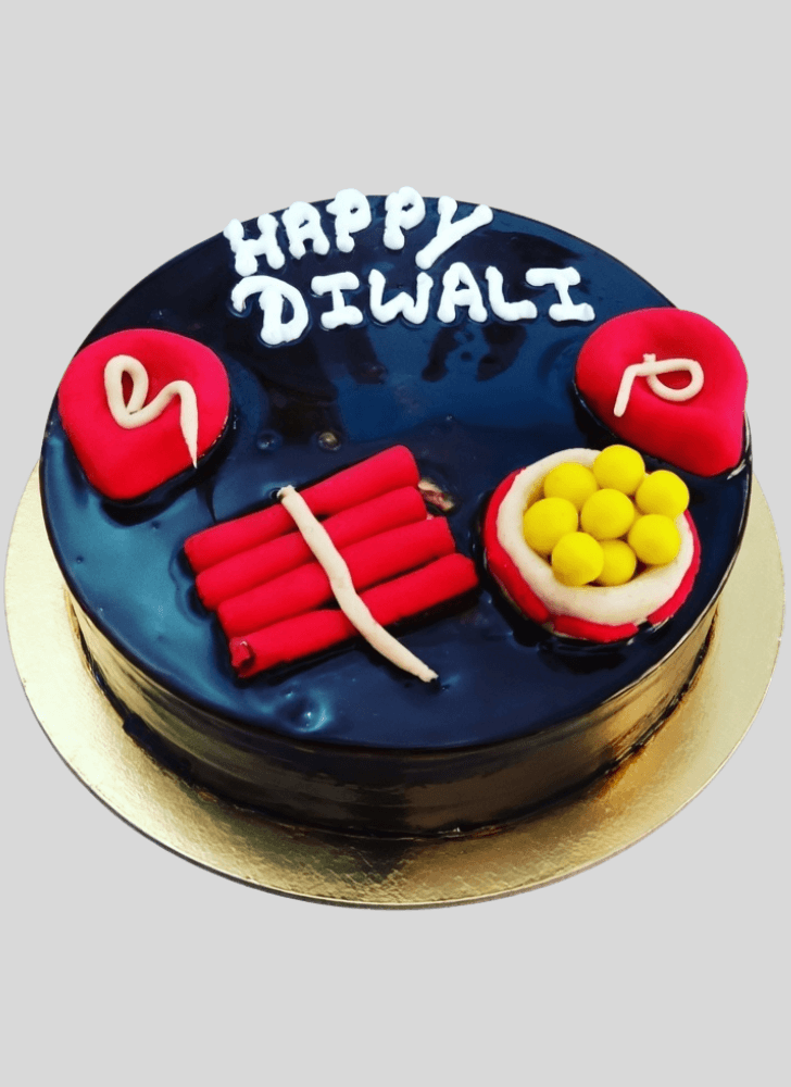 Inviting Diwali Cake