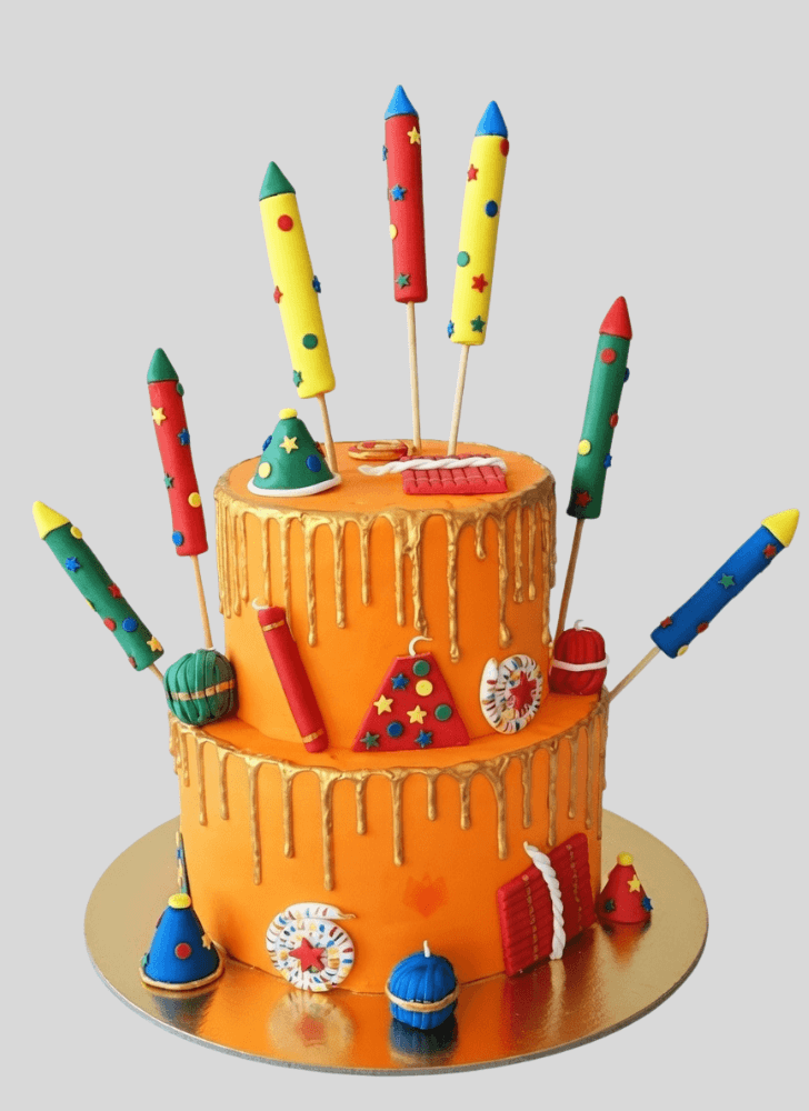 Marvelous Diwali Cake