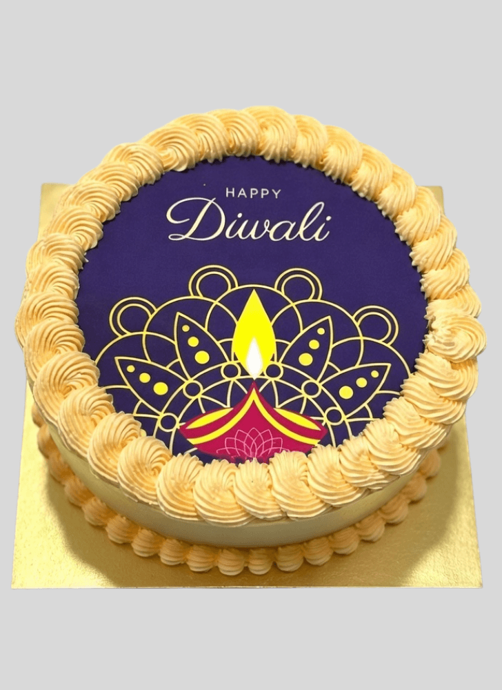 Pleasing Diwali Cake