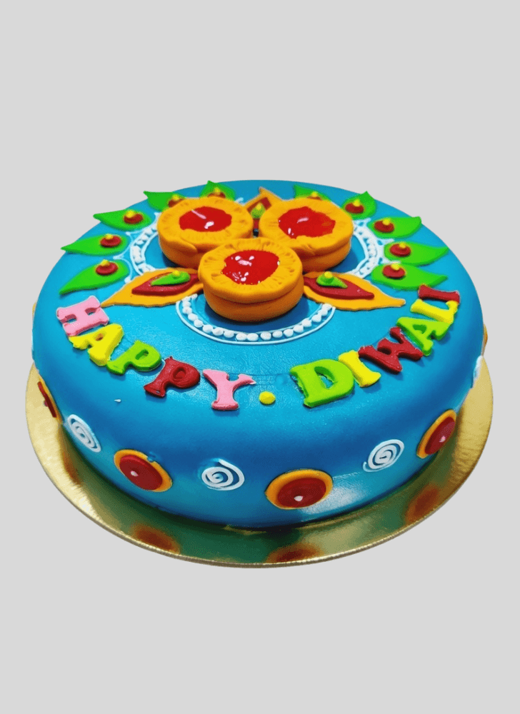 Radiant Diwali Cake