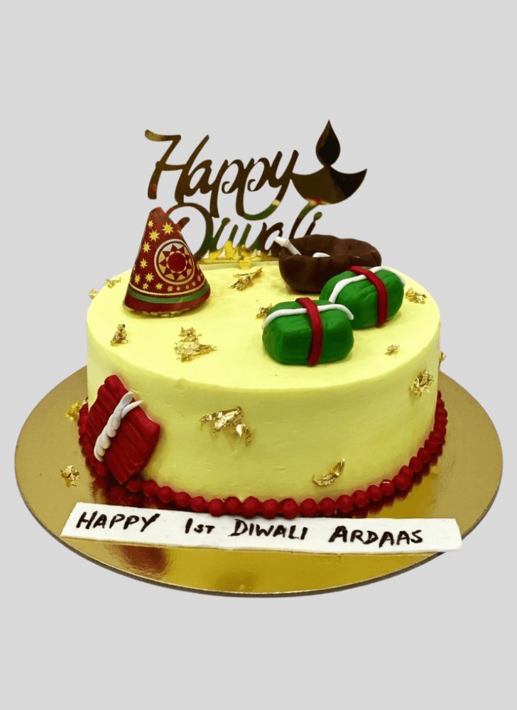 Resplendent Diwali Cake