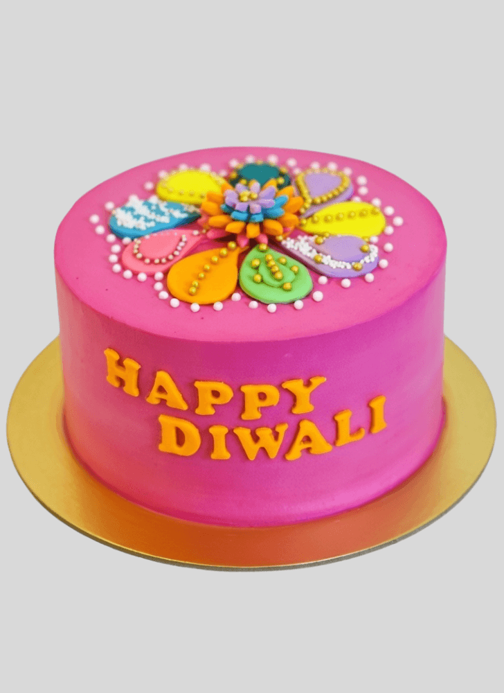 Stunning Diwali Cake