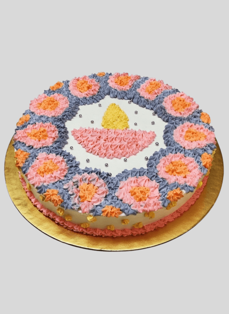 Wonderful Diwali Cake Design