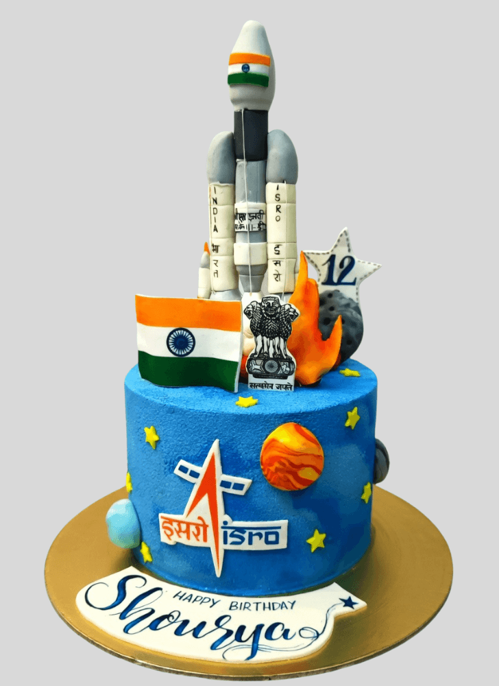Bewitching Isro Cake