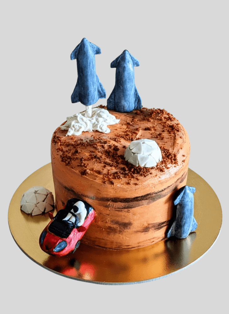 Delicate Isro Cake