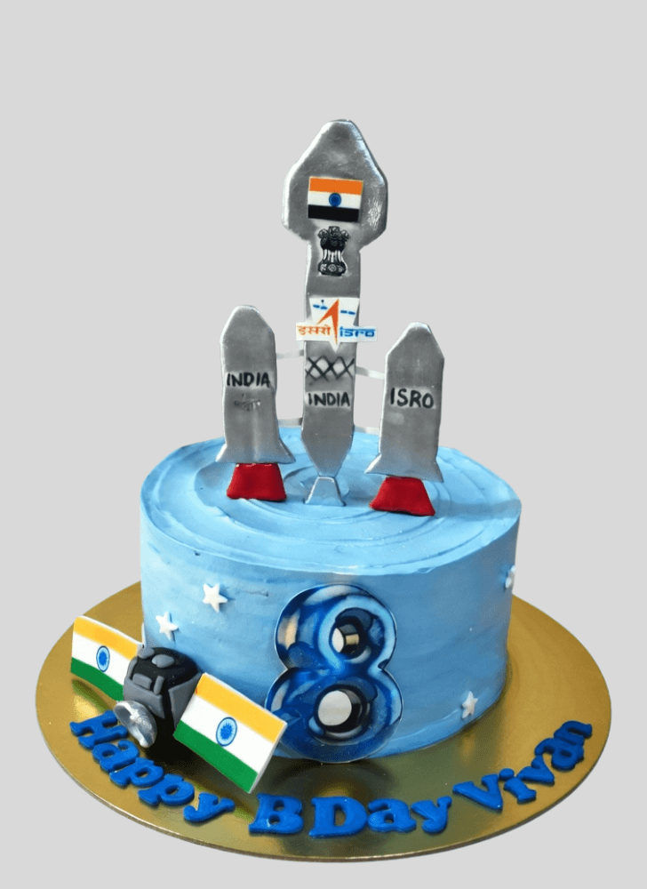Pleasing Isro Cake