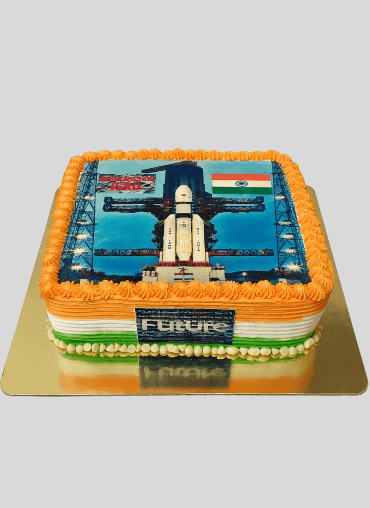 Wonderful Isro Cake Design