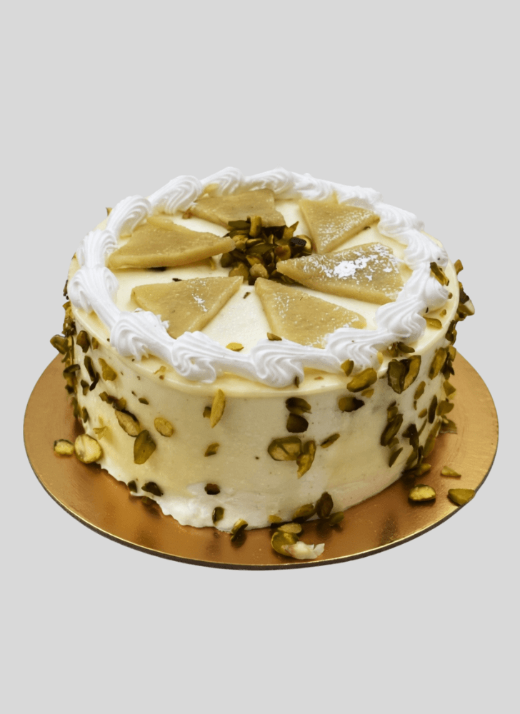 Alluring Kaju Katli Cake