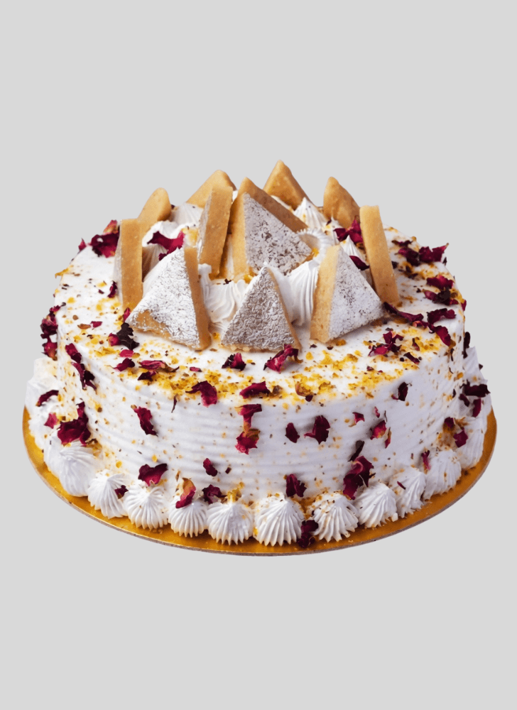 Comely Kaju Katli Cake