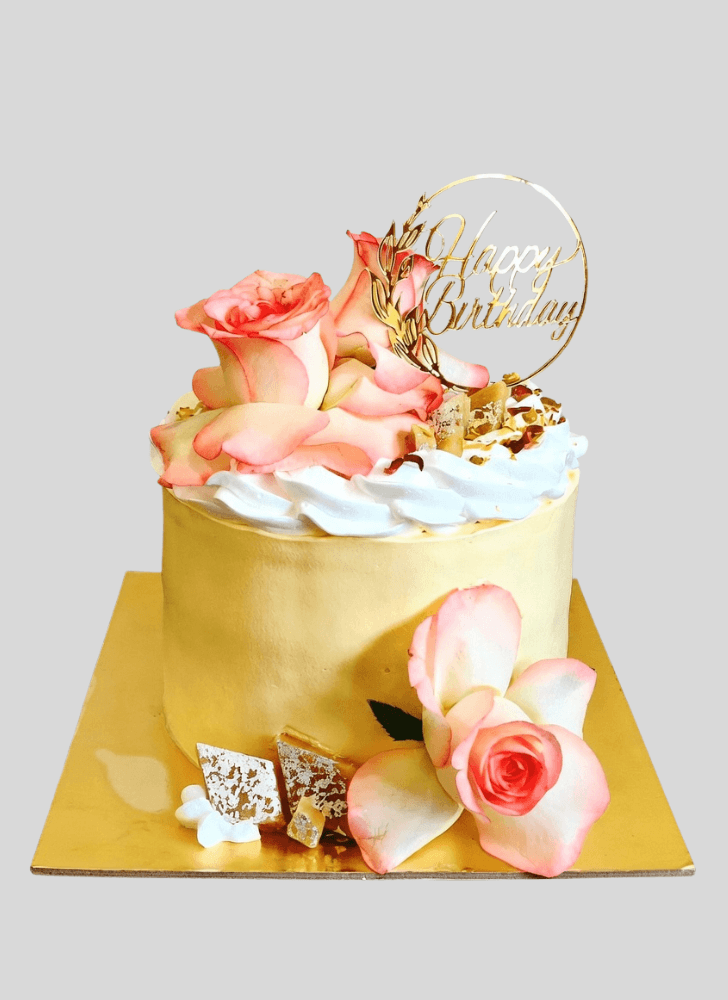 Delightful Kaju Katli Cake
