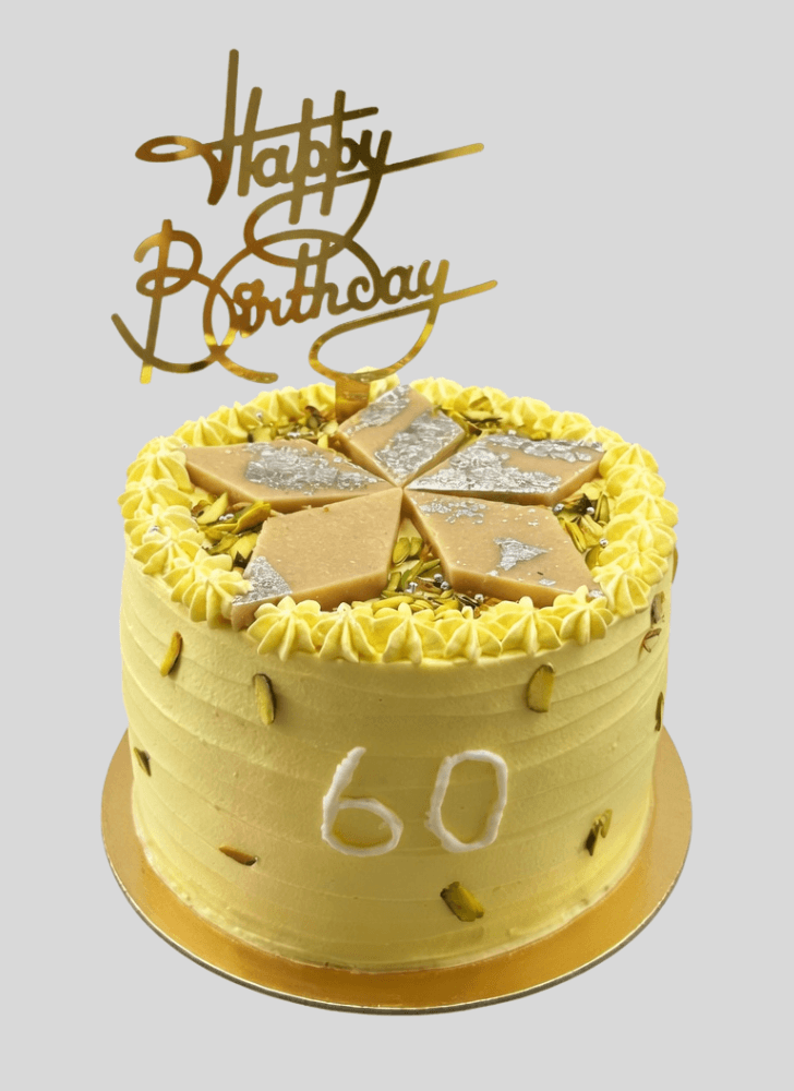 Divine Kaju Katli Cake