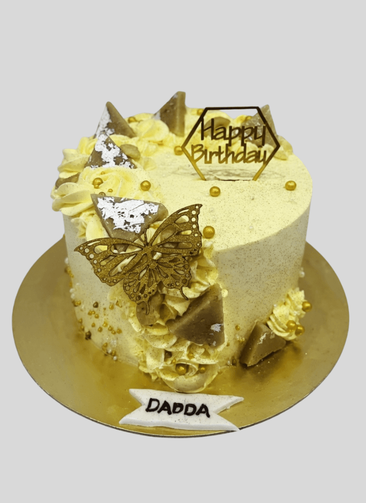 Pleasing Kaju Katli Cake