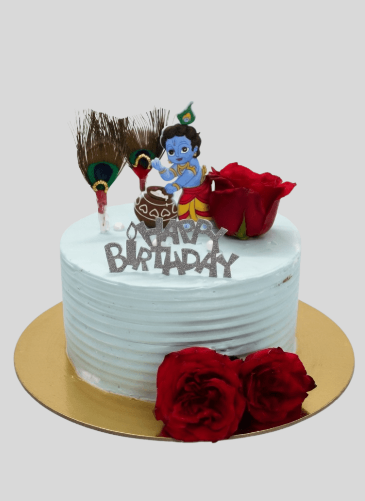 Alluring Kanha Cake
