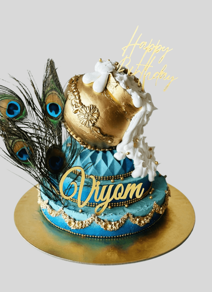 Bewitching Kanha Cake