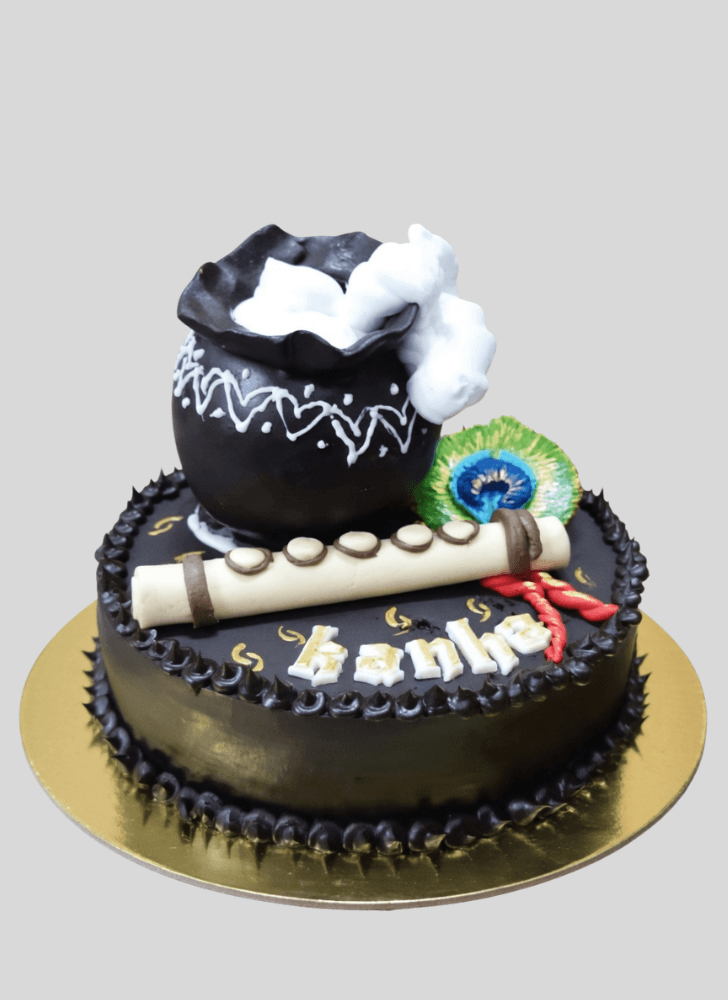 Captivating Kanha Cake