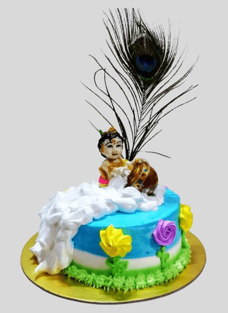 Graceful Kanha Cake