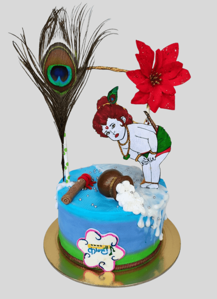 Handsome Kanha Cake