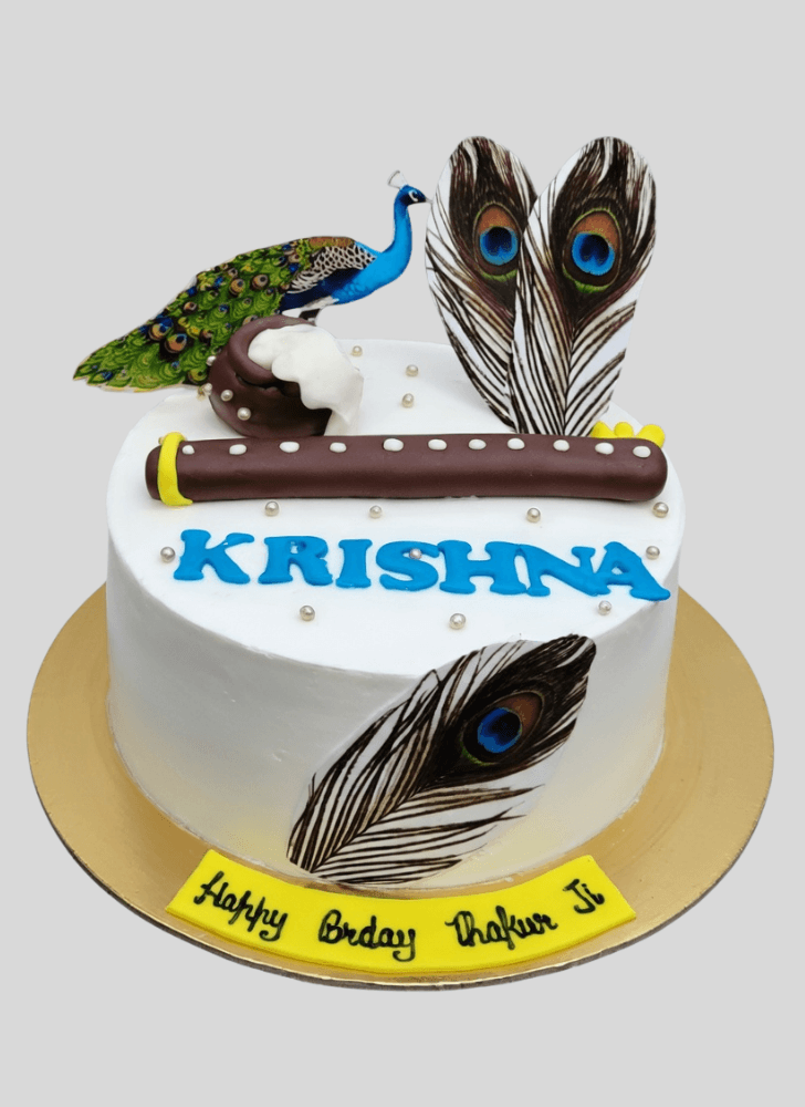 Inviting Kanha Cake