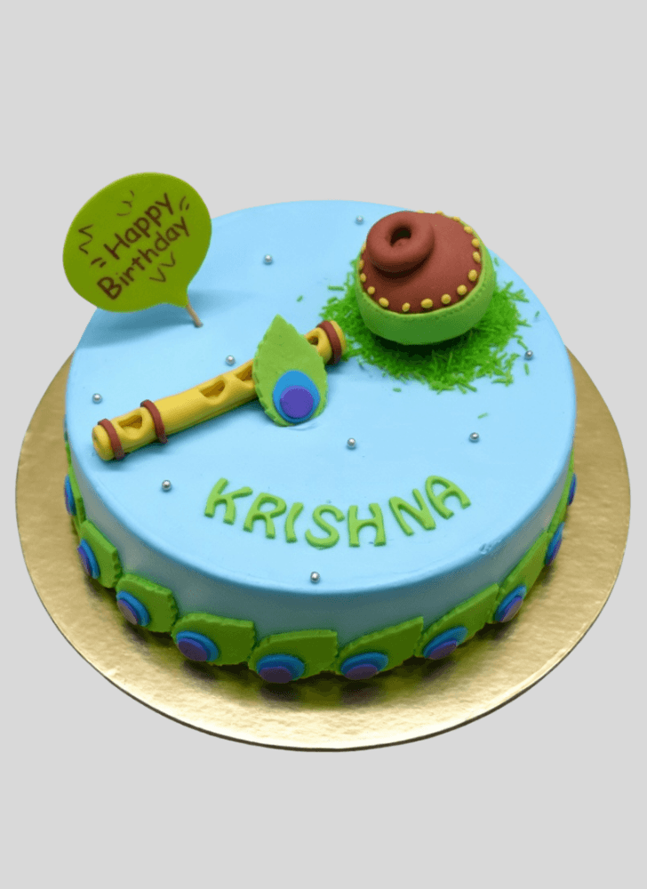 Pleasing Kanha Cake