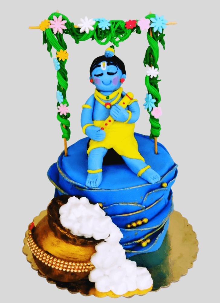 Pretty Kanha Cake