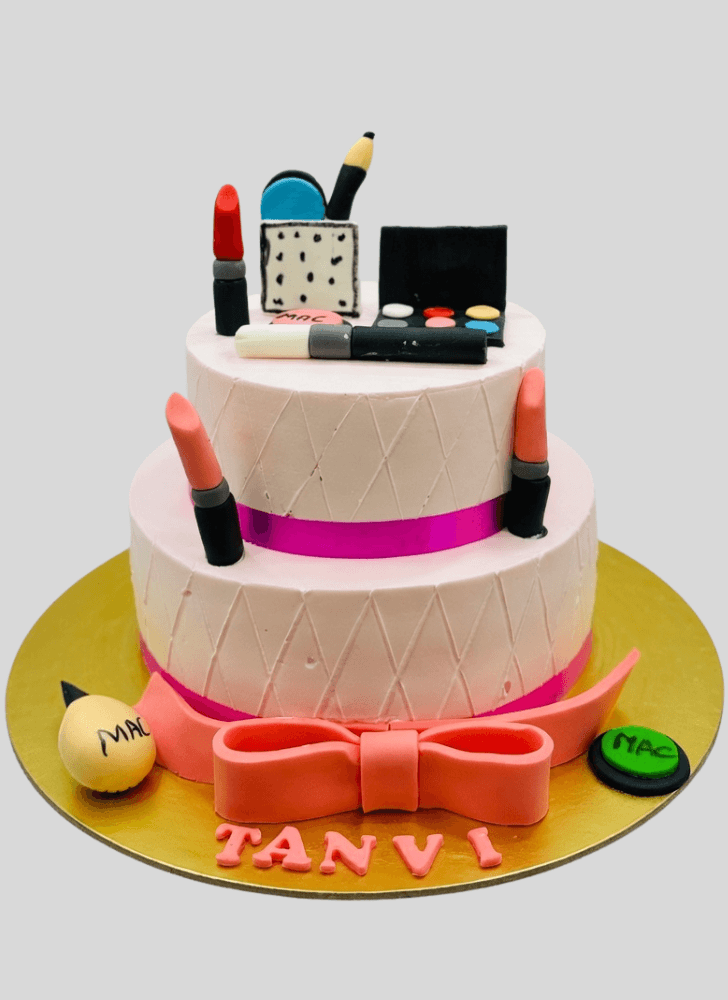 Alluring MAC Makeup Cake
