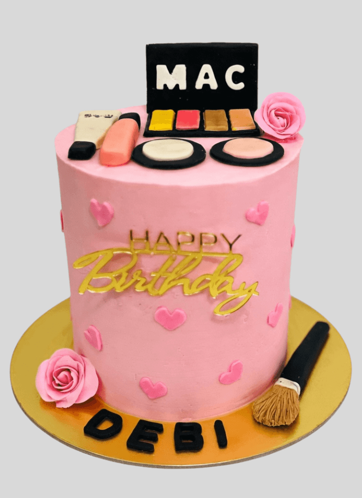 Bewitching MAC Makeup Cake