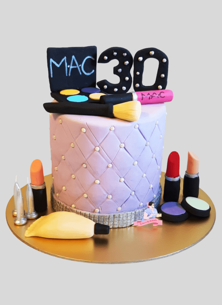 Comely MAC Makeup Cake