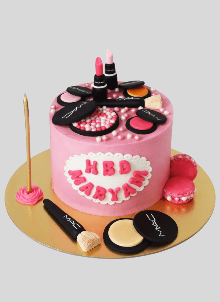 Divine MAC Makeup Cake
