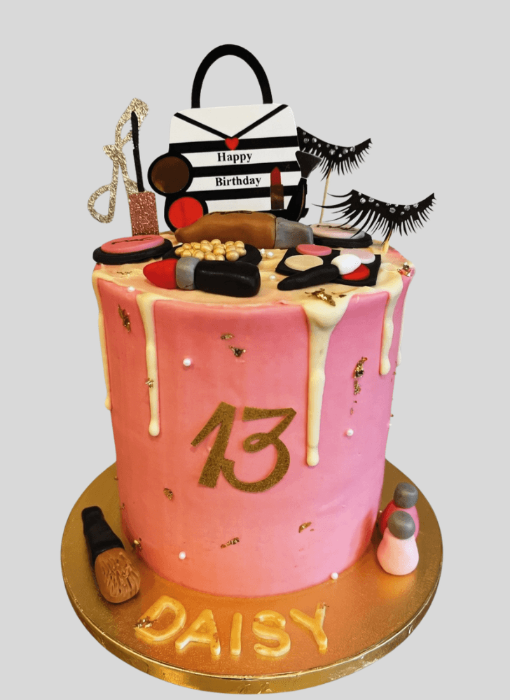 Enthralling MAC Makeup Cake