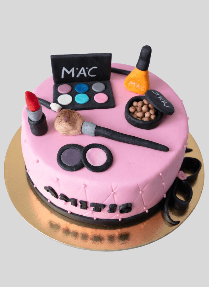 Fair MAC Makeup Cake