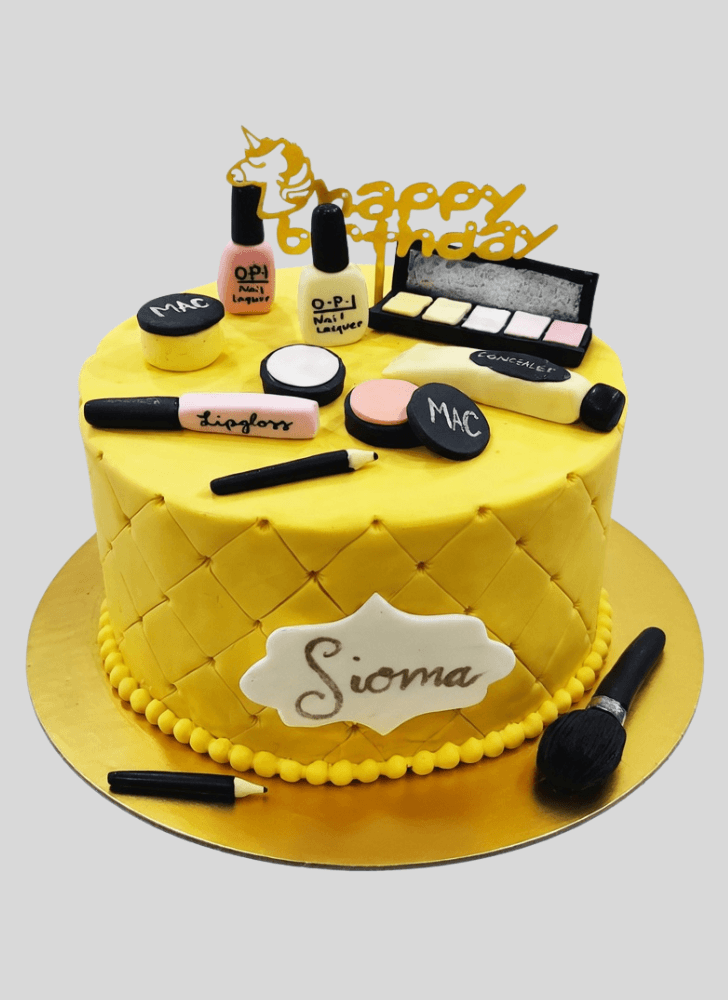 Fascinating MAC Makeup Cake