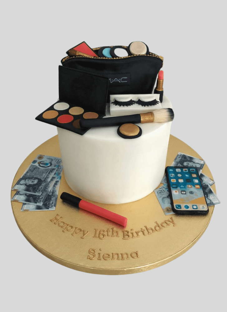 Fetching MAC Makeup Cake