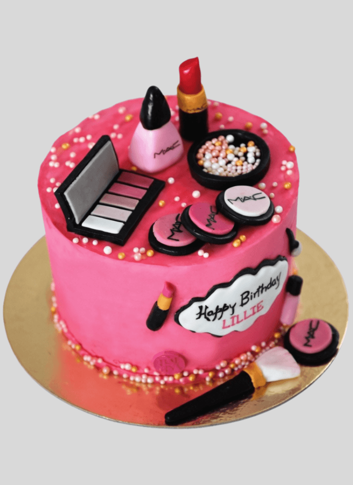 Magnetic MAC Makeup Cake