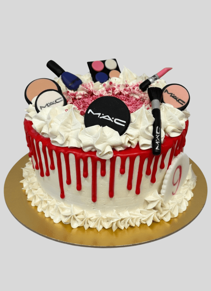 Pretty MAC Makeup Cake