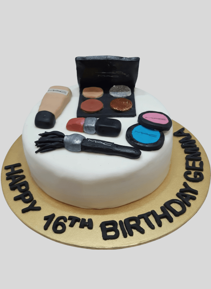 Radiant MAC Makeup Cake
