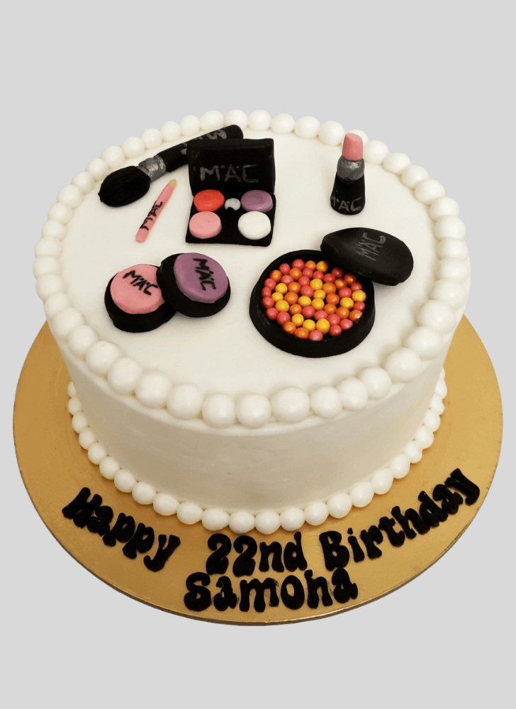Resplendent MAC Makeup Cake