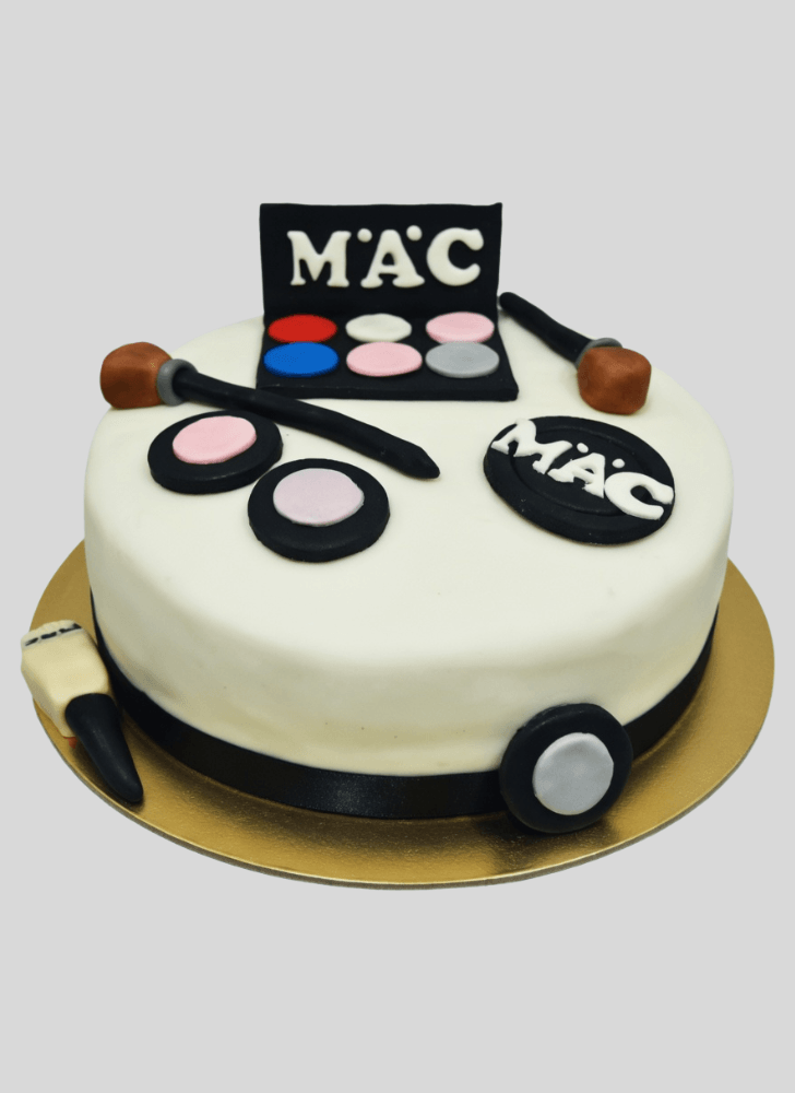Slightly MAC Makeup Cake