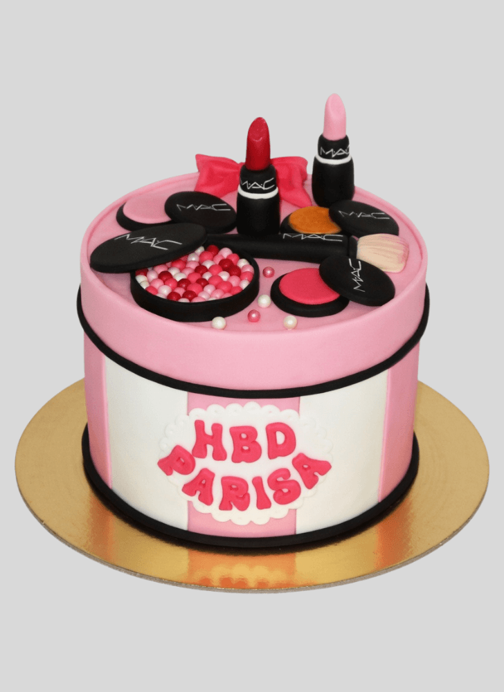 Stunning MAC Makeup Cake