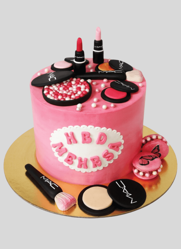 Superb MAC Makeup Cake