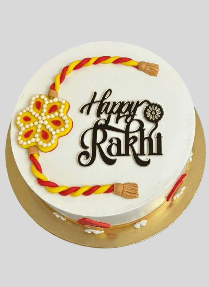 Elegant Rakshabandhan Cake