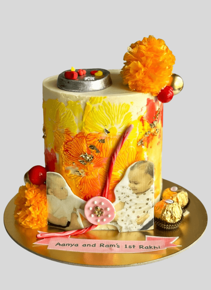 Excellent Rakshabandhan Cake