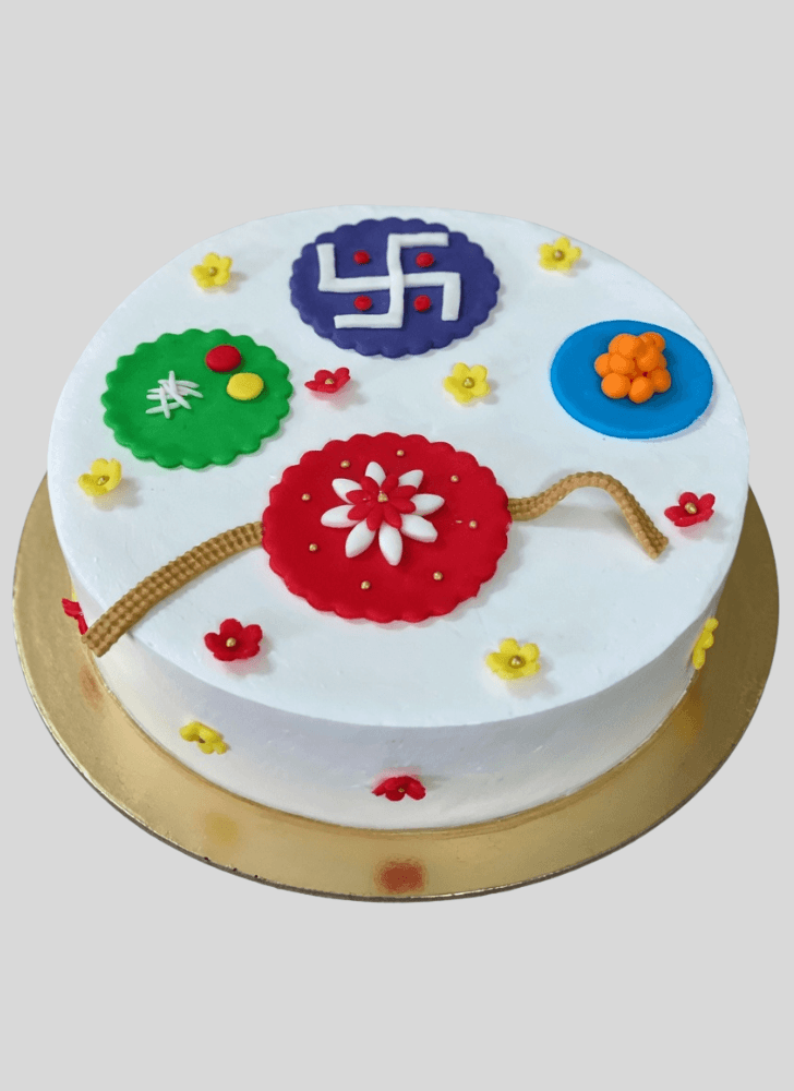 Graceful Rakshabandhan Cake