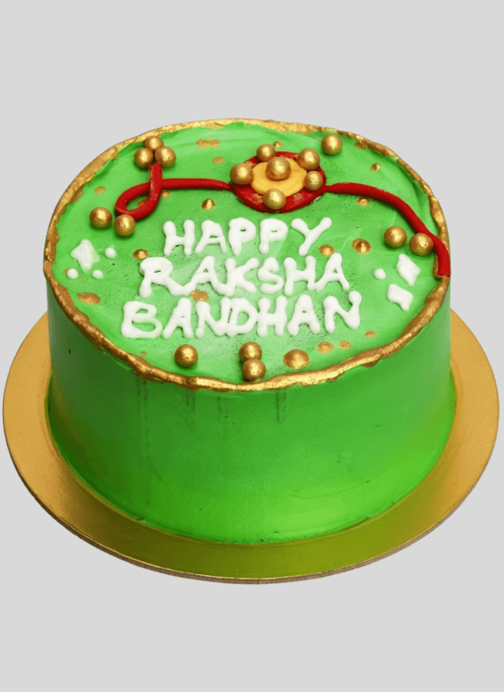 Pretty Rakshabandhan Cake