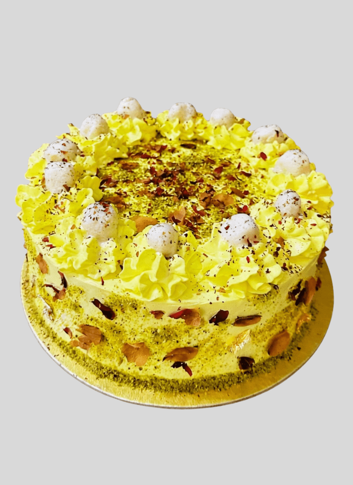 Mesmeric Rasmalai Cake
