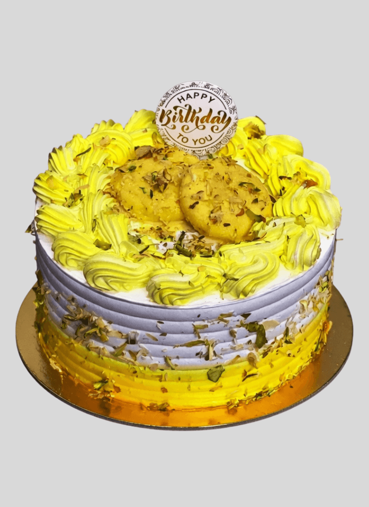 Shapely Rasmalai Cake